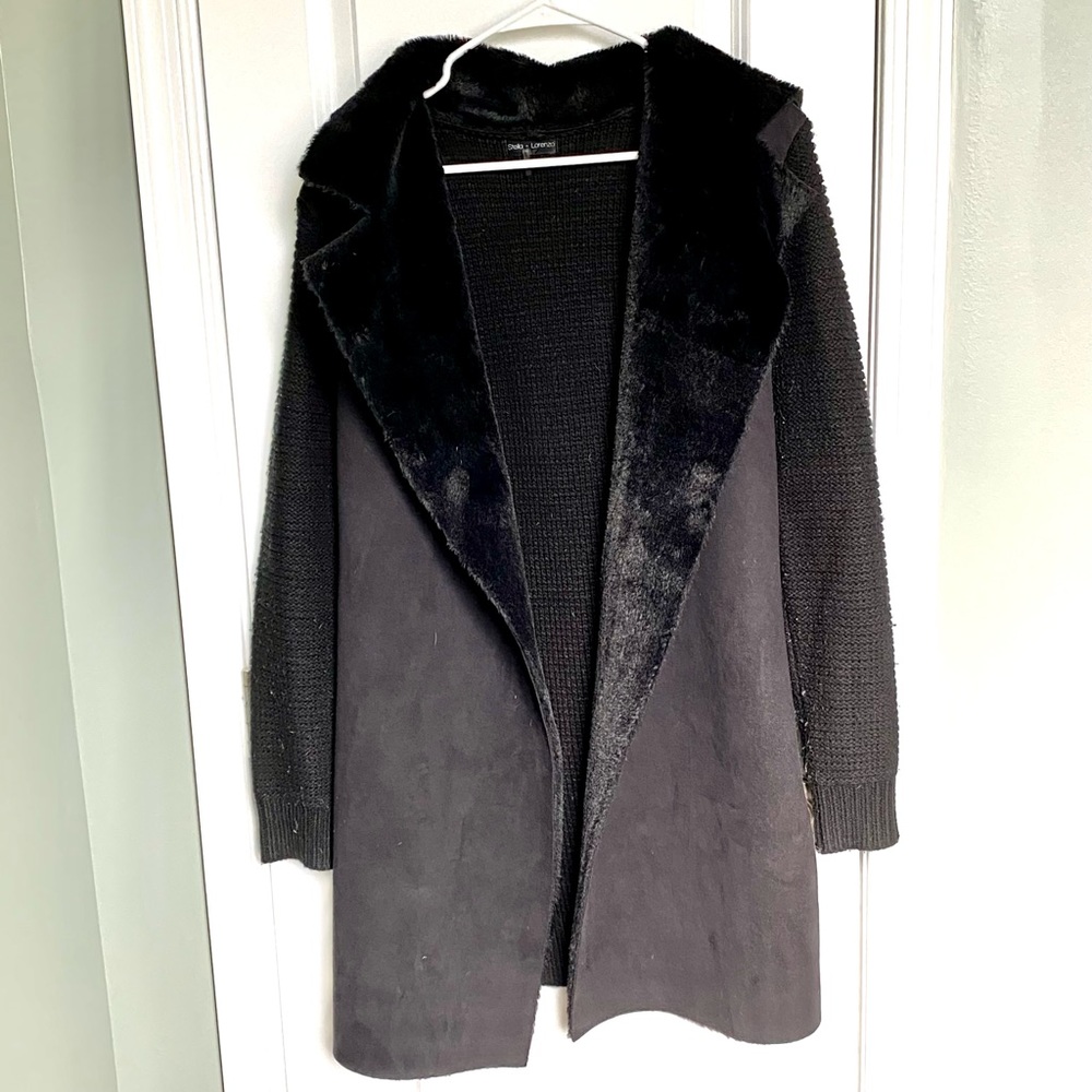 STELLA AND LORENZO LONG SWEATER CARDIGAN